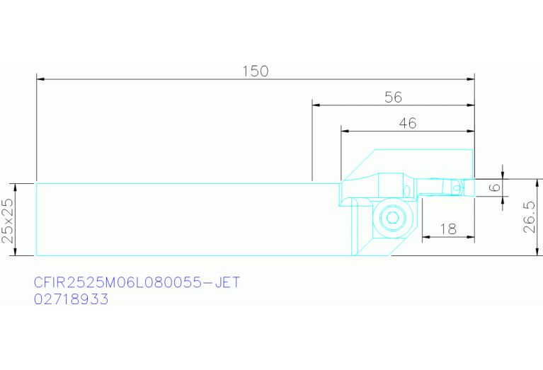 CFIR2525M06L080055-JET