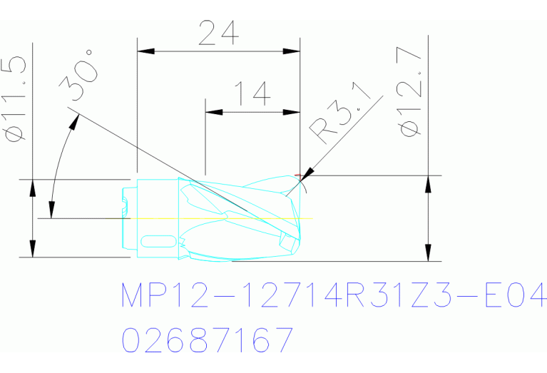 MP12-12714R31Z3-E04 F40M