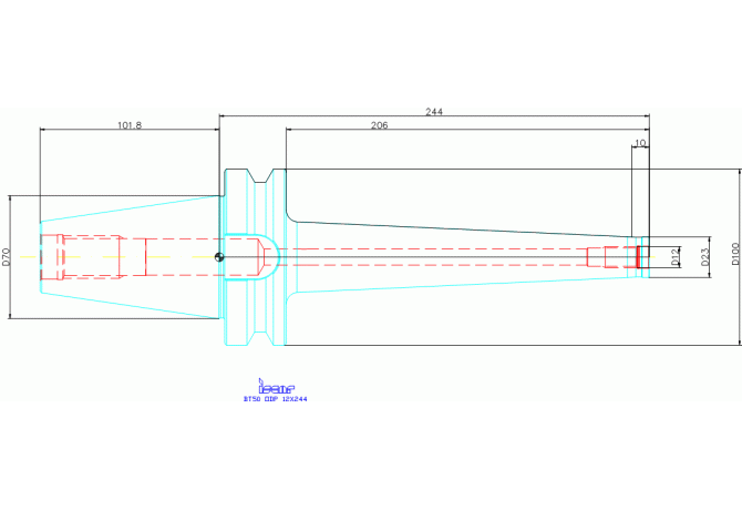 BT50 ODP 12X244