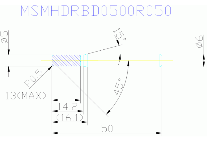 MSMHDRBD0500R050