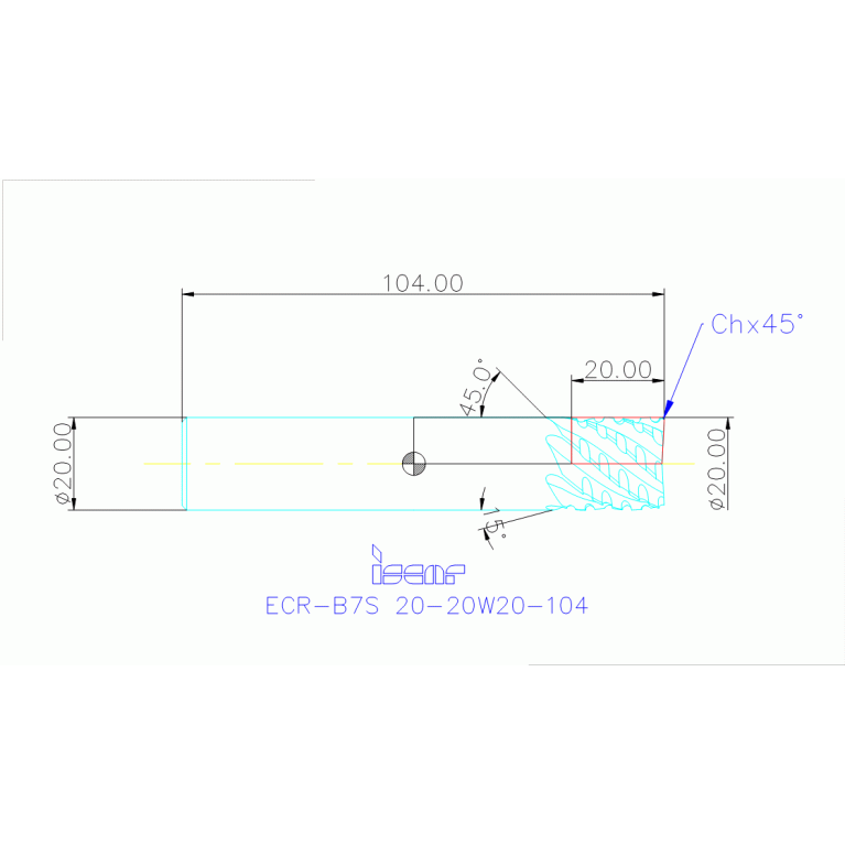 ECR-B7S 20-20W20-104 IC900