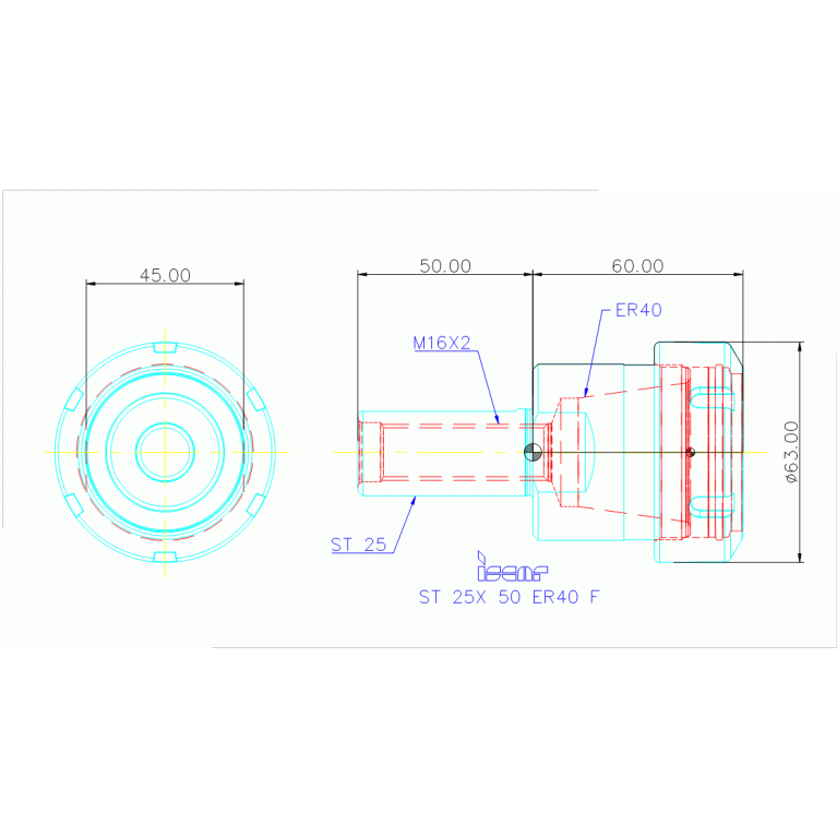 ST 25X 50 ER40 F