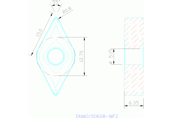 DNMG150608-MF2 TH1500