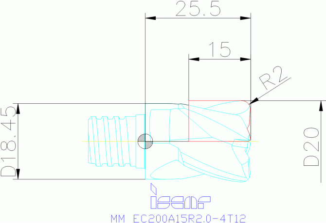 MM EC200A15R2.0-4T12 IC908
