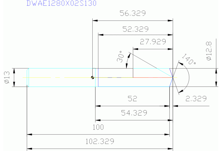 DWAE1280X02S130 DP102A