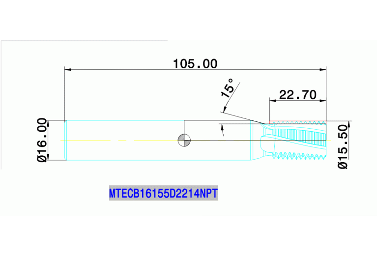 MTECB 16155D22 14NPT IN2005