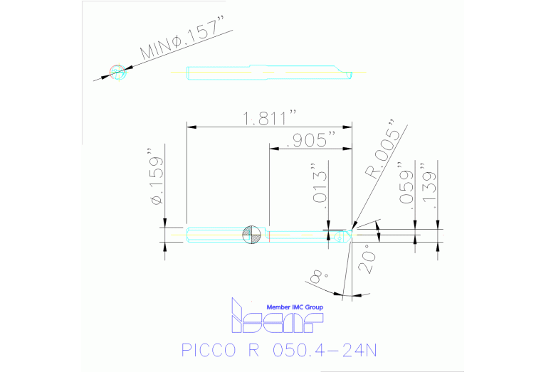 PICCO R 050.4-24N IC908