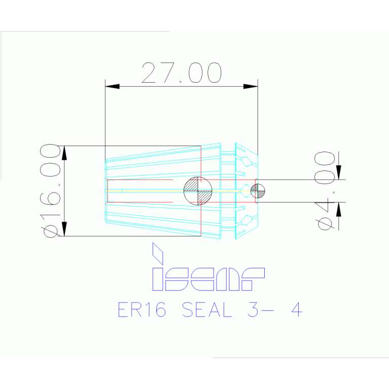 ER16 SEAL 3- 4