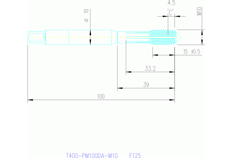 T400-PM100DA-M10 F125