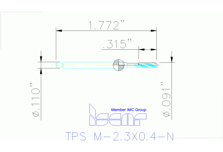 TPS M-2.3X0.4-N HEST