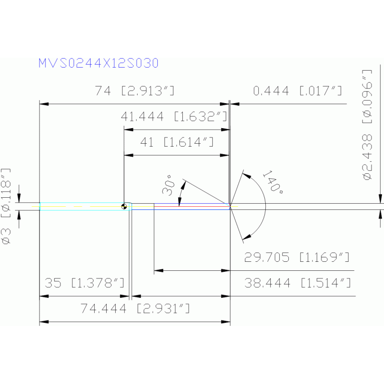 MVS0244X12S030