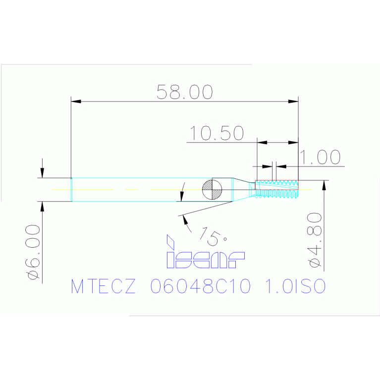 MTECZ 06048C10 1.0ISO IC908