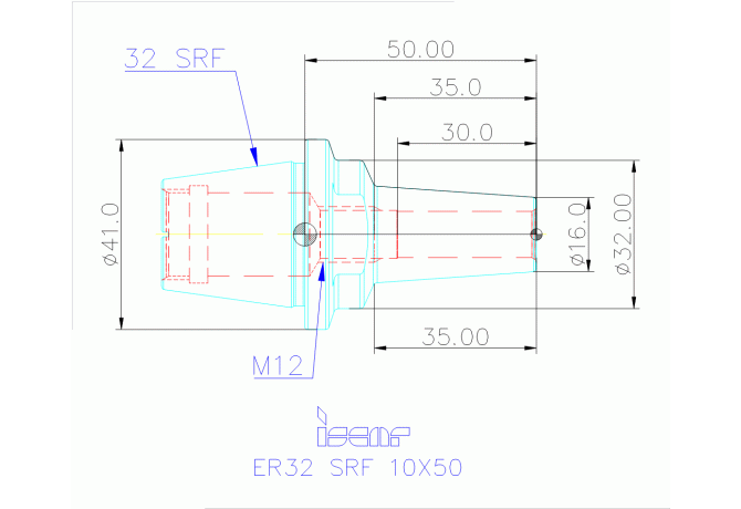 ER32 SRF 10X50