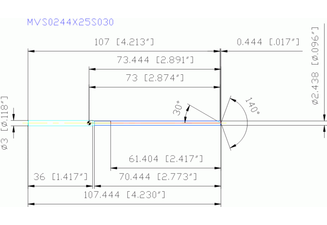MVS0244X25S030