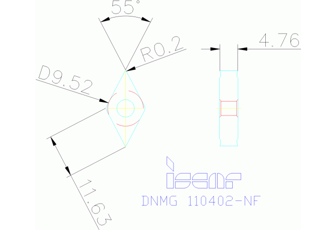 DNMG 110402-NF IC8150