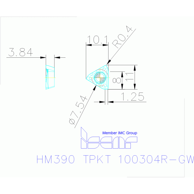 HM390 TPKT 100304R-GW IC30N