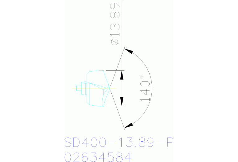SD400-13.89-P
