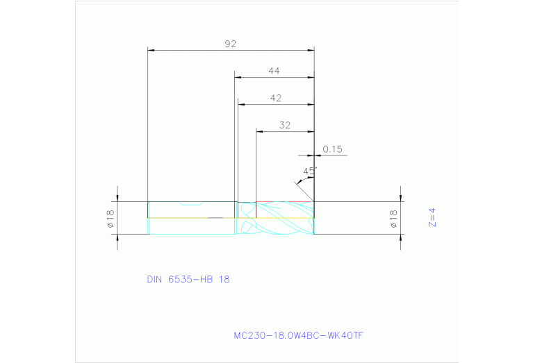 MC230-18.0W4BC-WK40TF