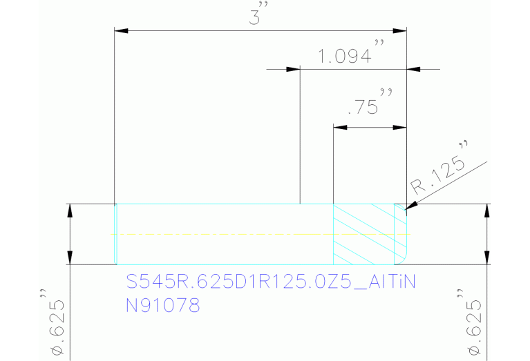 S545R.625D1R125.0Z5 ALTIN
