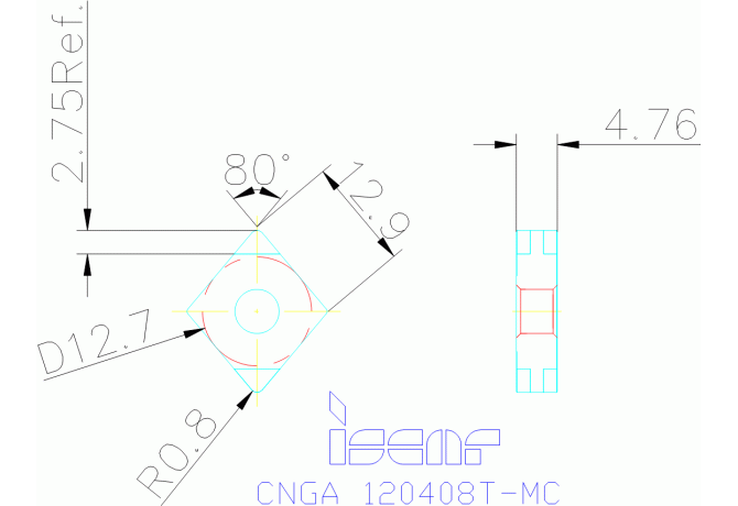 CNGA 120408T-MC IB55