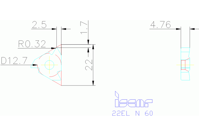 22EL N 60 IC50M