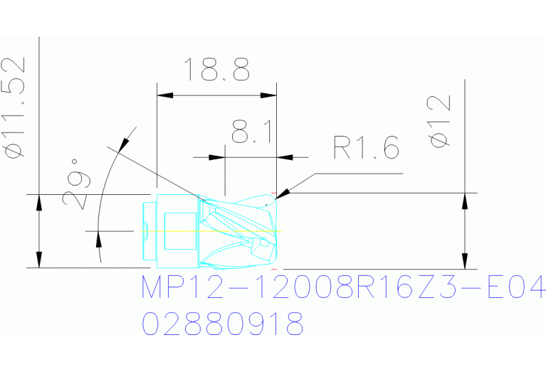 MP12-12008R16Z3-E04 F40M
