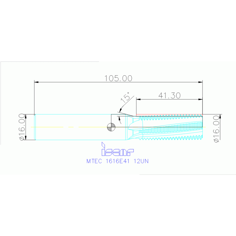 MTEC 1616E41 12UN IC908