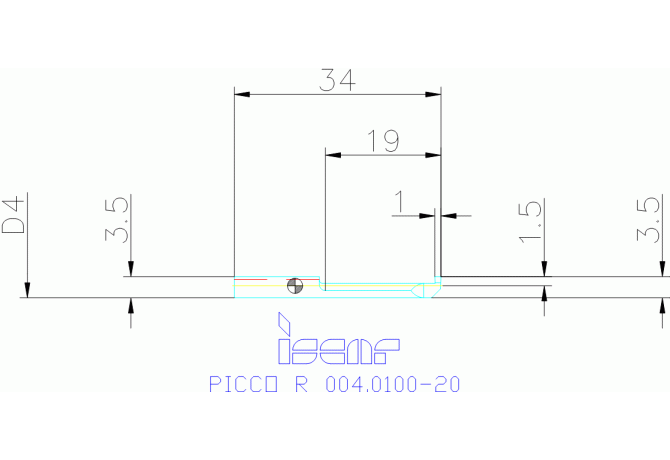 PICCO R 004.0100-20 IC228
