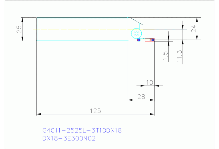 G4011-2525L-3T10DX18