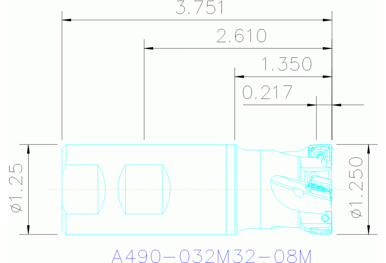 A490-032M32-08M