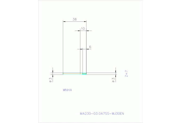 MA230-03.0A7SS-WJ30TF