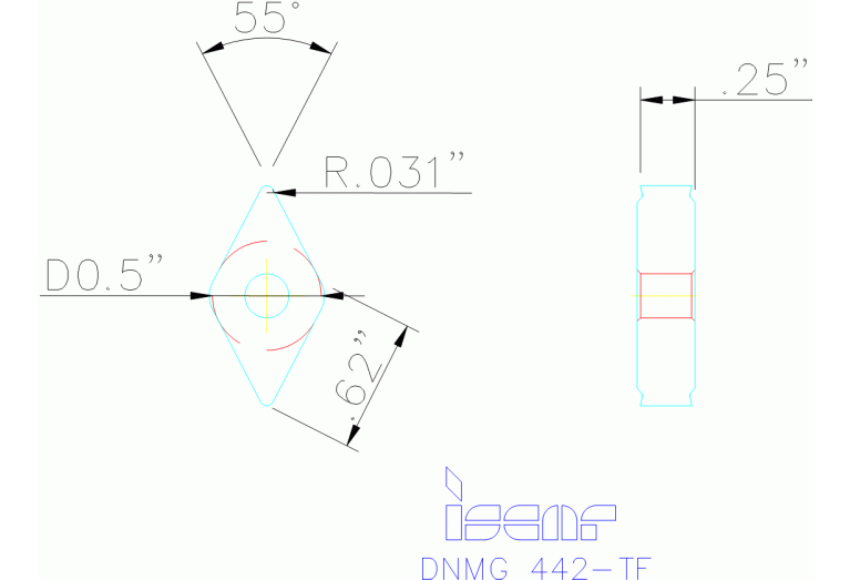 DNMG 150608-TF IC6025