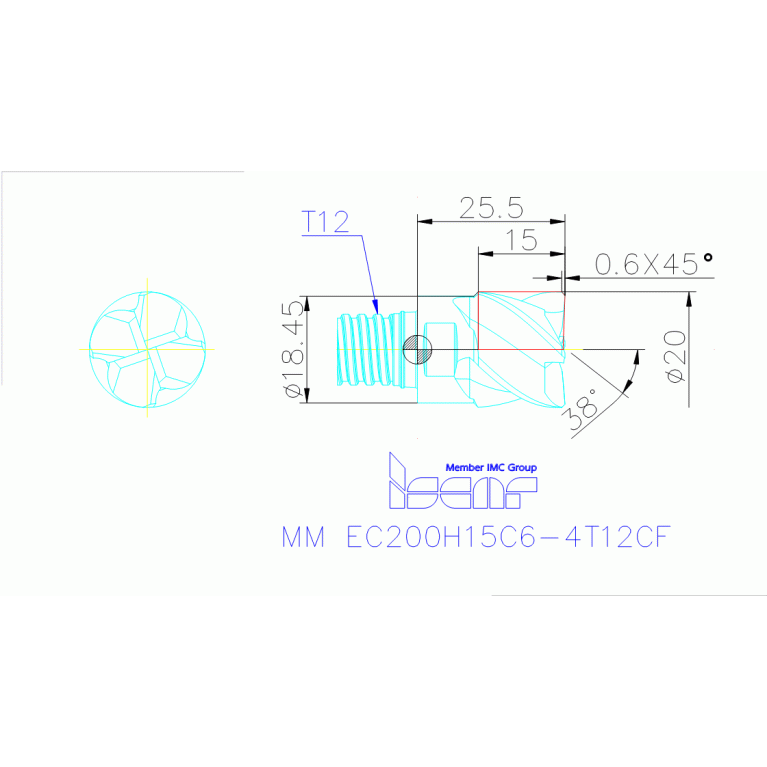 MM EC200H15C6-4T12CF IC908