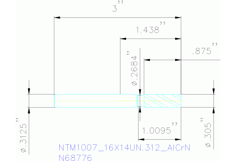 NTM1007/16X14UN.312 ALCRN