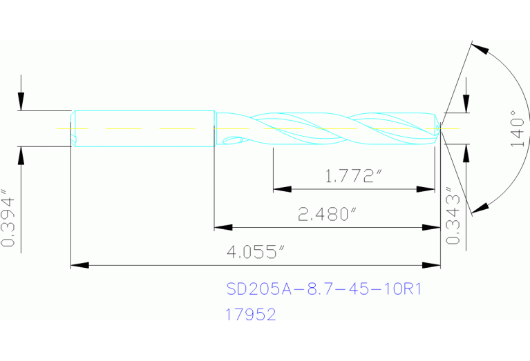 SD205A-8.7-45-10R1