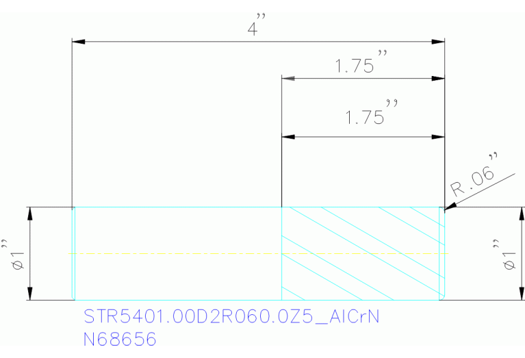 STR5401.00D2R060.0Z5 ALCRN