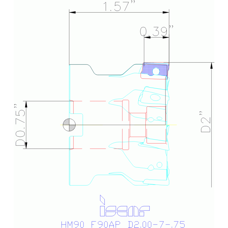 HM90 F90AP D2.00-7-.75