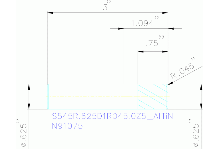 S545R.625D1R045.0Z5 ALTIN