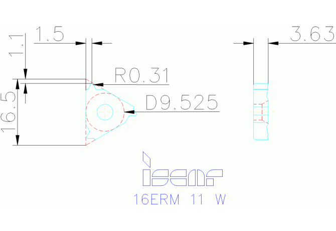 16ERM 11 W IC50M