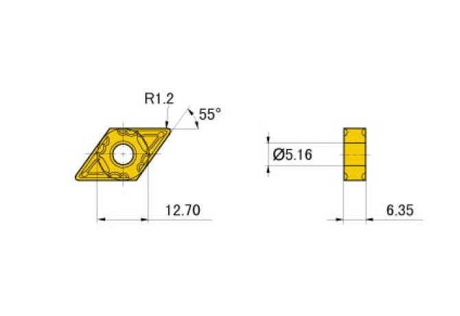 DNMG150612-MZ NX2525