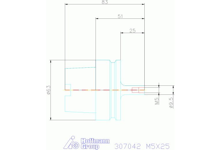 307042 M5X25