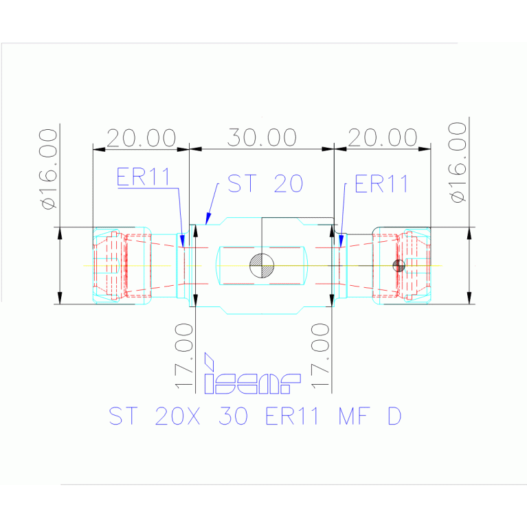 ST 20X 30 ER11 MF D