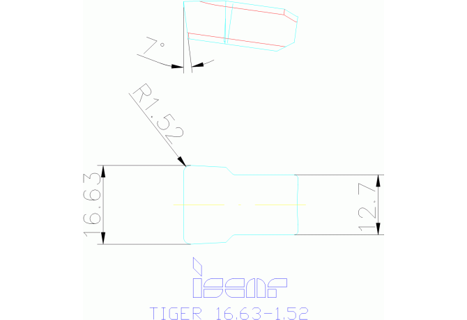 TIGER 16.63-1.52 IC808