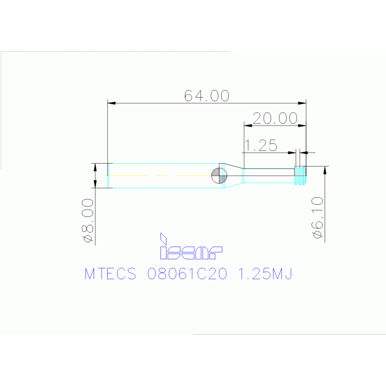 MTECS 08061C20 1.25MJ IC908