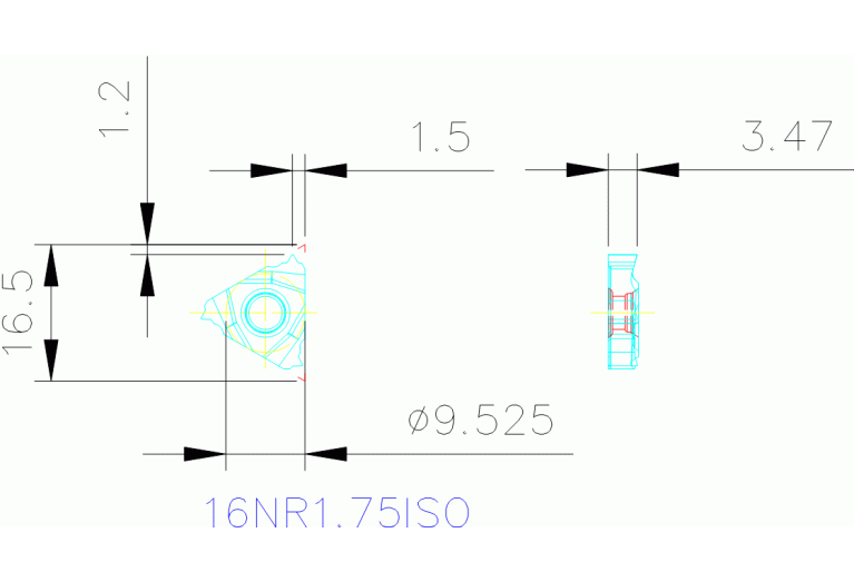 16NR1.75ISO TP1030