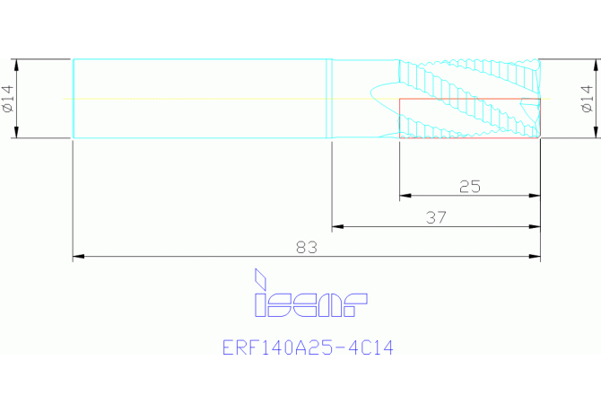 ERF140A25-4C14 IC900
