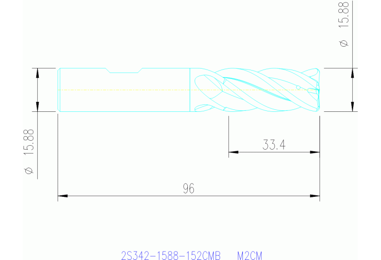 2S342-1588-152CMB M2CM