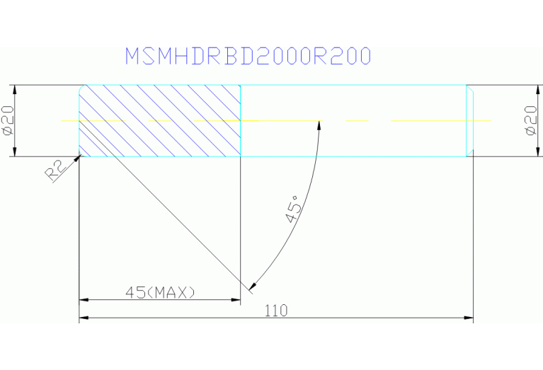 MSMHDRBD2000R200