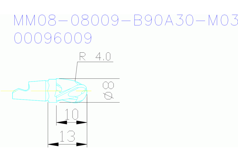 MM08-08009-B90A30-M03 F40M