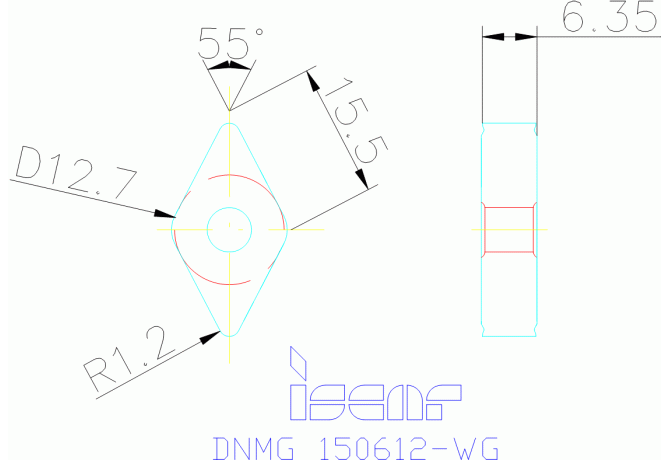 DNMG 150612-WG IC5010